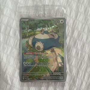 Snorlax #51 Black Star Promo Holo SEALED Promo | Pokemon Scarlet & Violet 2023